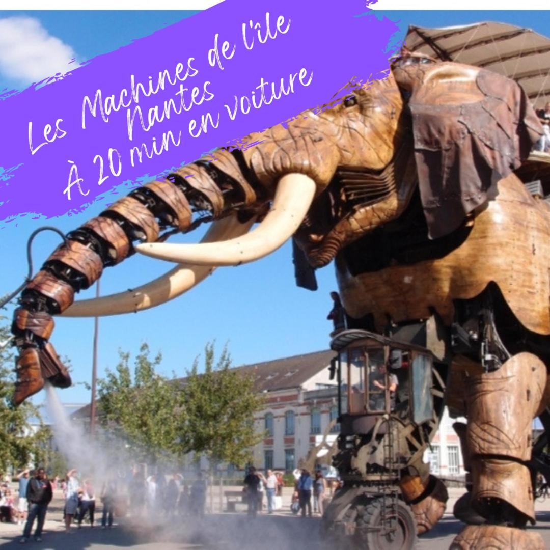 Charmant T2 , En Bord De Sevre Vertou Exterior foto